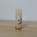 HiBathti Beige Pillar Candle - Classic 2" x 6" Soy Wax Candle for Home Decor and Relaxation