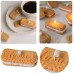 HiBathti Biscuit Shape Candle - Whimsical Soy Wax Candle with Delightful Aroma for Unique Home Decor