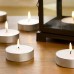 HiBathti Round Tealight Candle Set - 50 Pack of Premium Soy Wax Tealights for Home, Parties, and Events Product Description: