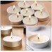 HiBathti Round Tealight Candle Set - 50 Pack of Premium Soy Wax Tealights for Home, Parties, and Events Product Description: